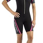 Cressi Damen Schwimmanzug Playa, Schwarz, S, LV446002 - 1