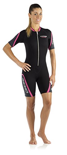 Cressi Damen Schwimmanzug Playa, Schwarz, S