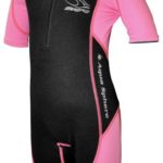 neoprenanzug kind - Aqua Sphere Stingray Schwimmanzug Neopren für Kinder pink/schwarz, S-104- 4 Jahre - 1