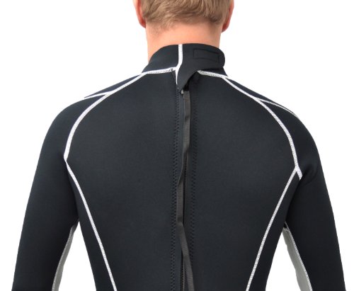 Herren 3 mm Neoprenanzug Longsuit Größe XL 52-54 Surfanzug mit Mesh Skin - 1