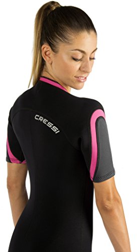 Cressi Damen Schwimmanzug Playa, Schwarz, S, LV446002 - 4