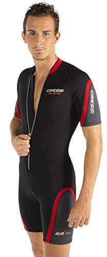 Cressi Playa 2,5 mm Men 's vor Tauchanzug kurzer Reißverschluss Größe XL - 6